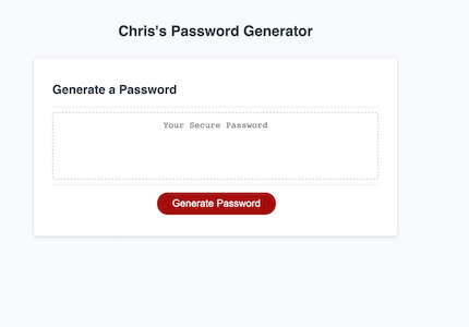 password generator